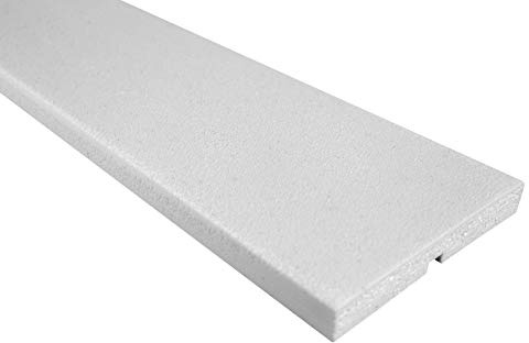 20 Meter | Fassade | Außenstuck | Leiste | EPS | PU | gerade | 25x160mm | MC145