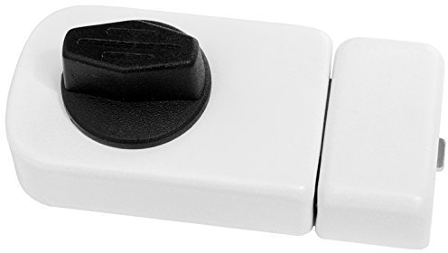 Kastenschloss Zusatzschloss Türzusatzschloss 50/60 Außenzylinder Türschloß Braun (Weiss 60 ohne Zyl.)