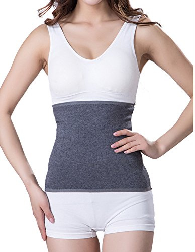 Medical Abdominal Binder Themal Therapy Knit Kidney Warmer Stomach Lumbar Lower Back Support Brace Slim Waist Trimmer Wrap Belt Postpartum Belly Band - Warming Kidney- C Section Surgical Recovery