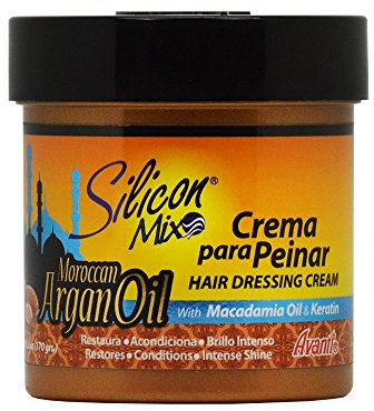 Silicon Mix - Crema Para Peinar con Aceite de Argán - Unisex - 170 g - Control, Suavidad y Brillo para Todo Tipo de Cabello