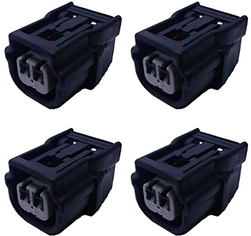 KFZ Ersatz Stecker – Einspritzdüse Benziner – SUMITOMO 2-pin (4 x FEMALE) 6189-7036 61897036 auto motorrad roller quad