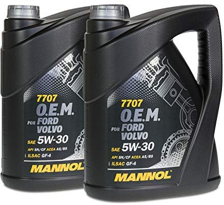 MANNOL 2 X 5 (10 Liter) 7707 5W-30 ACEA A5 B5 MOTORÖL