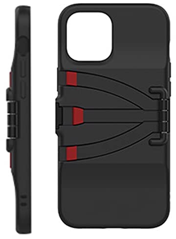 Joby StandPoint Phone Case for iPhone 12 Pro Max, Case with Built-In Aluminium Tripod Legs, Camera Travel Tripod, Smartphone Cover, Ideal for Selfies, Vlogging, Live Streaming