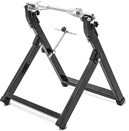 Wuchtbock Kompatibel mit Royal Enfield Bullet/Himalayan Auswuchtgerät WU-2 schwarz