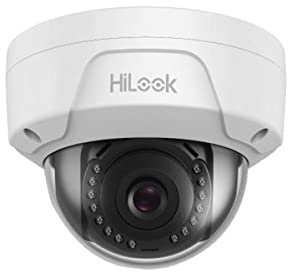 HiLook by Hikvision - IPC-D140H(C) - 4MP IP Dome Camera Infrared Range 30 m - IK10 and IP67 Certified