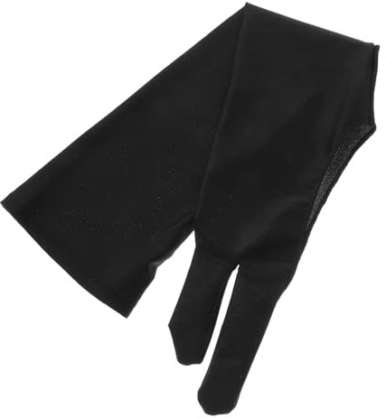 BESTonZON Digital Sketching Glove Two Finger Anti Fouling Breathable Artist Glove Enhanced Grip Flexible Material for Tablet Left Right Hand