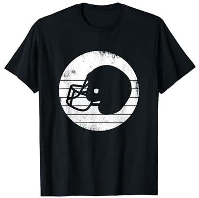 Football Helm Zeichnung Footballtrainer T-Shirt