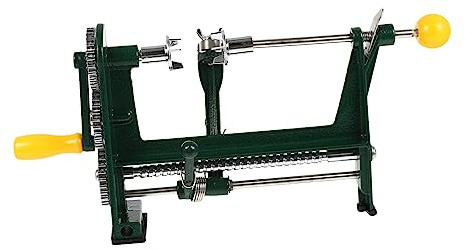 Zerodeko Sbucciatore Manuale per Frutta e Verdura Lama Incisioni Concave e Seghettate Morsetto per Fissaggio Separa Rapidamente o Incide Strisce