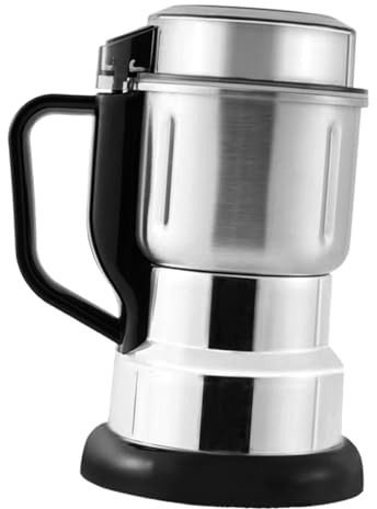 IWOWHERO Moulin à Café Électrique Compact Multi-usages pour Grains Épices et Petites Graines Broyage Fin Rapide et Portable pour Usage Domestique et Extérieur Compatible Ue Acv