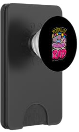 Monopatín Retro Boombox Vintage de Regreso a los 80, Totalmente Genial PopSockets PopWallet para MagSafe
