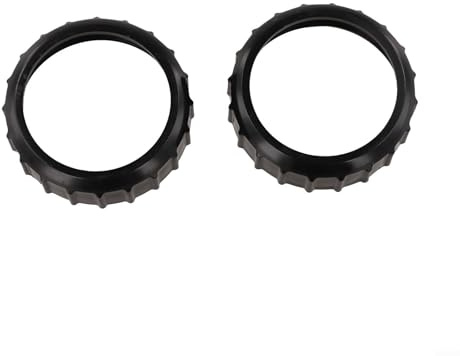 Gewindering für SPS100, SPS75 & SPS50 Vorfilterpumpen – sichere verschraubte Überwurfmutter, schwarz, 1-teiliges Ersatzteil für Pool-Filtrationssysteme (2 Stück)