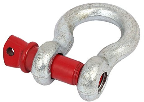 Aexit 1/2-inch Dia Ring Bar 2T Metal Bow Shape Rigging Shackle Wire Rope Fastener (c2da96bc2dcf791b673be4e316a3bc84)