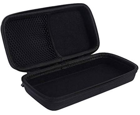 EXCEART Caja De Almacenamiento De Micrófono Estuche Para Micrófono Impermeable Y a Prueba De Golpes Bolsa De Transporte Con Bolsillo De Malla 7.28 X 3.54 X 1.77 in Para Viajes Y Uso Diario