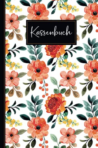 Kassenbuch: Einnahmen und Ausgaben buch einfach eintragen perfekt für Kleinunternehmer, Vereine, Haushalt Und Selbständige - Din A5 - 110 Seinten - (6)