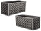 STAR SUPPLIES Plastic Rectangular Long Large 70cm Lazio Trough Pewter Planter For Outdoor Garden Plants Flowers (2 Lazio Planters)
