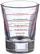 VIA CREMA Vasos para Chupitos de Espresso Vasos para Chupitos de Café Vasos para Chupitos de Espresso Vaso Medidor Chupito de Café