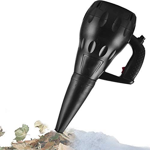 Souffleur de Feuilles et souffleuse à Neige avec poignée antidérapante 1500 W, Ventilateur de Chauffage électrique - 2 Vitesses/débit d'air 40 m3/Min, buse Amovible à Faible Bruit, Convient pour Le