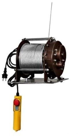 BADIKA Palan électrique à câble Treuil portatif Fort Horizontal à Grande Vitesse de 88 à 200KG 40 à 50M 220V 50Hz, monophasé, palan électrique à câble en Acier,(88KG 50M)