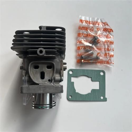 AOIUU Kit Cilindro pistone Originale da 35 mm (Nuovo Stile) Adatto for decespugliatore S-t-i-h-l FS 120 FS120 2-Mix FS120R 2-Mix 4134 020 1221