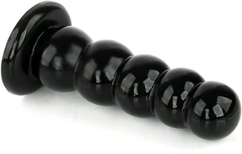 8 inch Anal Butt Plug Dildo Anal Beads Plug kit Dildo But Plug with Suction Cup G Spot Massager Sex Toys Women Men Black