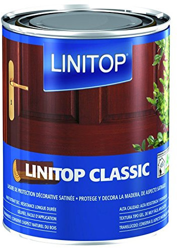 LINITOP 2027 durieu LINITOP CLASSIC Lasur Satin 1 L eiche mittel