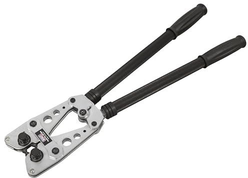 Sealey Ak120b Cuivre Lug terminal Pince à sertir 10 120 mm²