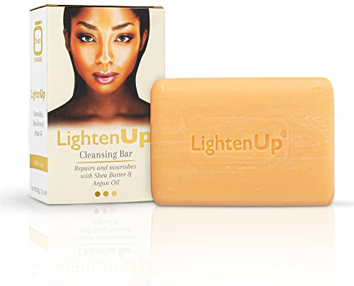 OMIC Lighten-Up LightenUp Anti-Aging Cleansing Bar Soap 200g - Anti-oxidant Properties, with Shea Butter and Argan Oil