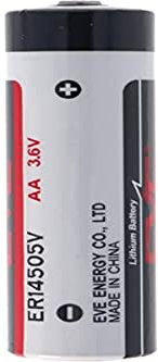 Eve, pila ER14505 da AA 3,6 Volt, al litio cloruro (LiSOCl2), massimo 2700 mAh