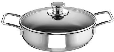Schulte-Ufer Green Life Edena Sauté Pan with Glass Lid 24 cm
