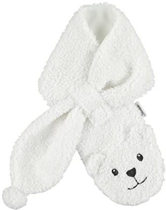 Sterntaler Bufanda de Oso Polar Pañuelo, Crudo, 70 cm Unisex bebé