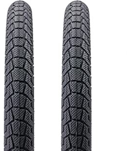 2 Stück BMX Street Reifen KRACKPOT 20x2.25 MTB Bike 58-406 tire Black