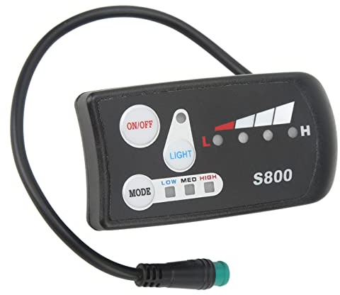 Elektro-Fahrrad-Display, Fahrradcomputer-Display, Elektro-Fahrrad-Bedienfeld, LCD-Fahrrad-Display, Elektro-Fahrrad-Monitor, Fahrrad-Tachometer-Display Mit Wasserdichtem Anschluss, 36 V 48 V Universal