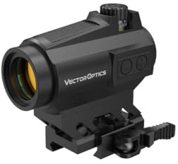 Vector Optics SCRD-PS12 Maverick-II Plus 1x22 SOL Rotpunkt Visiera per sport, airsoft e caccia, fucile ad aria compressa, visiera riflessa, Red Dot