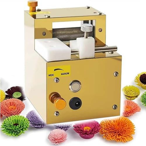 ZHJOPP Fransenschneidemaschine, elektrische Quilling-Maschine zum Selbermachen, Quilling-Fransenschneidemaschine für Quastenfransenschneidemaschine