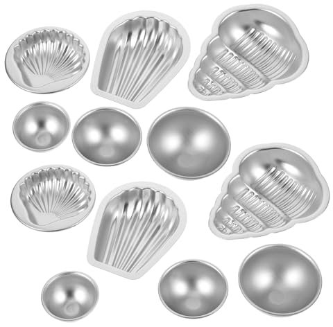 NUOBESTY 12stücke Badesalzkugelform Seifenform Aluminiumlegierung Für Diy Shampoo-pressform Und Badeseifenform Runde Seifenformen Für Professionellen Und Privaten Gebrauch