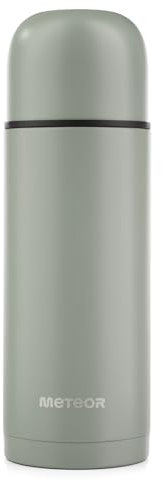 meteor thermoskanne 1L und 750ml thermobecher BPA-freie thermosflasche aus edelstahl - Isolierflasche Thermoskanne für Kinder und Erwachsene - 2 cup Stainles thermos - Thermosflaschen mit 2 Becher