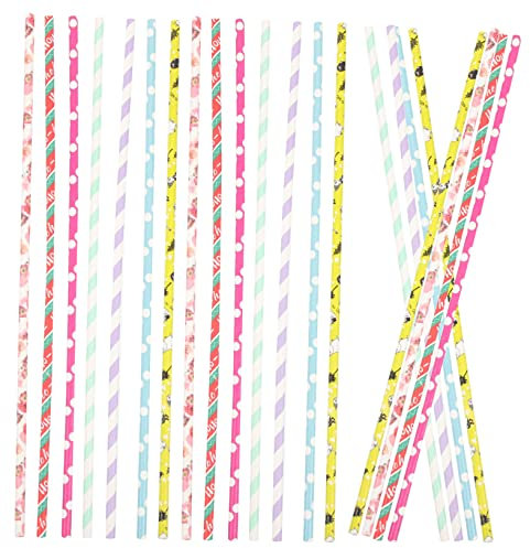 MAGICLULU 50stücke Baumwollzucker-papierstangen Für Und Marshmallows Lange Bunte Stäbe Für Diy Süßigkeiten Abgerundete Kanten Für Partys Und Hochzeiten