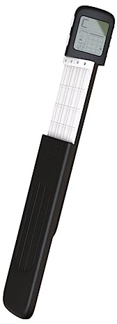LOLIPPYY Ukulele Akkord Fingertrainer Aus Abs Tragbar Leichtes Lernhilfsmittel Für Anfänger Schwarzes Übungszubehör Für Ukulele Akkordpraxis