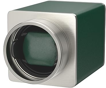 XTELARY Caja giratoria para Relojes Individuales, 1 Reloj con Motores Mabuchi, Funciona con Pilas o Fuente de alimentación para Hombres y Mujeres