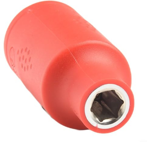 Presa isolata, 1 inserto esagonale da 1000 V, 8-32 mm, per 1/2 unità, riparazione elettrica sicura e presa salda, presa per ingegneri e officine (16 mm)