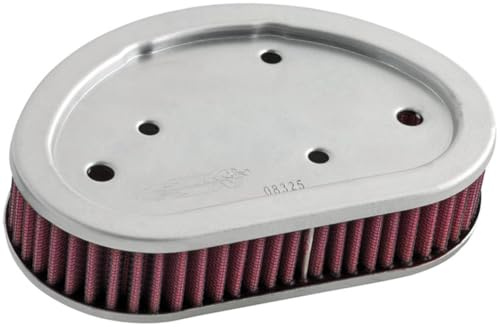 K&N Engine Air Filter: High Performance, Powersport Air Filter: Fits 2008-2016 HARLEY DAVIDSON (Switchback, Non-US, Fat Bob, Dyna Low Rider, Wide Glide, Super Glide Custom, Street Bob) HD-9608