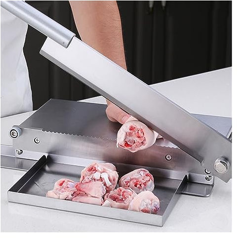 Trancheuse à viande électrique en acier inoxydable 16 pouces multifonction Cutter Machine famille commerciale trancheuse Machine en acier inoxydable cuisine manuel trancheuse à viande