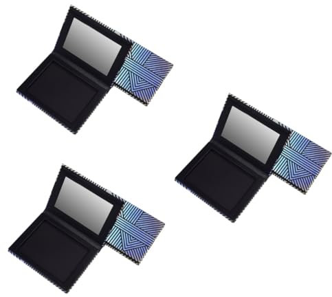 Gogogmee Lidschattenpfanne 3st Lidschatten-organizer Schminke Aufbewahrungen Schmink Magnetisch Mit Spiegel Magnetpalette Klein Magnetischer Lidschattenhalter Magnetisches Lidschattenetui