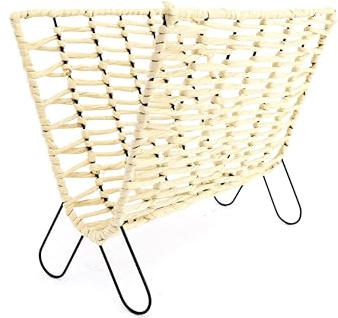 Sifcon Zeitschriftenhalter, Rattan-Design, modern