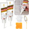 Tile Grout Repair Kit, 2 Pack Tile Line Filler with Tool, Fast Drying and WaterProof, Grout for Bathroom and Kitchen Tile Joints Line, Grout Reviver Kit, Filler for Tiles (White, 200g)