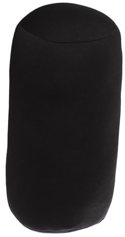 Lnhgh Almohada cilíndrica para Dormir, cómoda Almohada Cervical, cojín Cervical de microperlas, para Yoga, relajación en la Cama