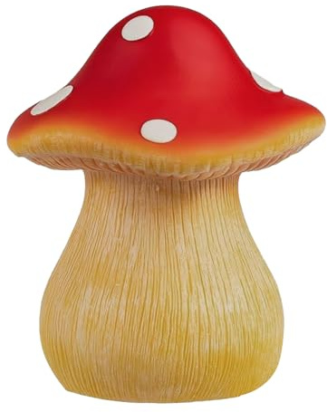 Cache-clés à l'extérieur – Conteneur d'argent en forme de champignon, boîte à clés extérieure étanche avec design caché, décoration de jardin, cour, patio, porche, parterre de fleurs, petit rangement