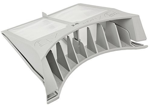 Spares2go Hinged Lint Screen/Fluff Filter for Proline TDV60 SLE50 Tumble Dryers (Grey)
