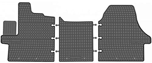 Prismat Gummimatten Gummi Fußmatten Satz für Citroen Jumper (2007-2016) / FIAT Ducato 3 (2006-2020) / Peugeot Boxer (2006-2020) - Passgenau