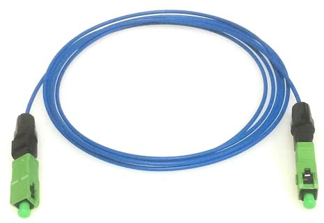 DG Systems - Cavo fibra ottica SC APC per connessioni FTTH, Open Fiber, Fibercop, TIM, ecc... - Made in Italy (3 mt)